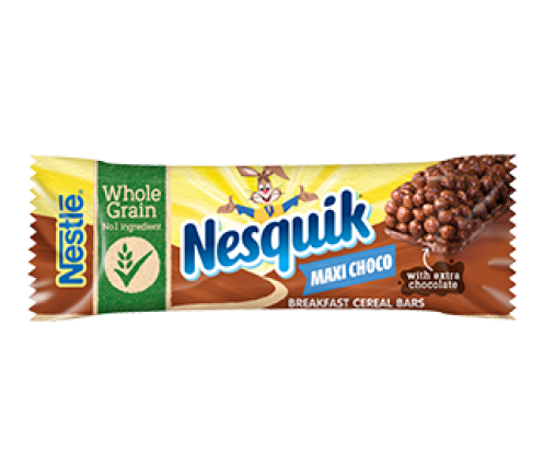 Śniadaniowy baton zbożowy Nestlé NESQUIK MAXI CHOCO
